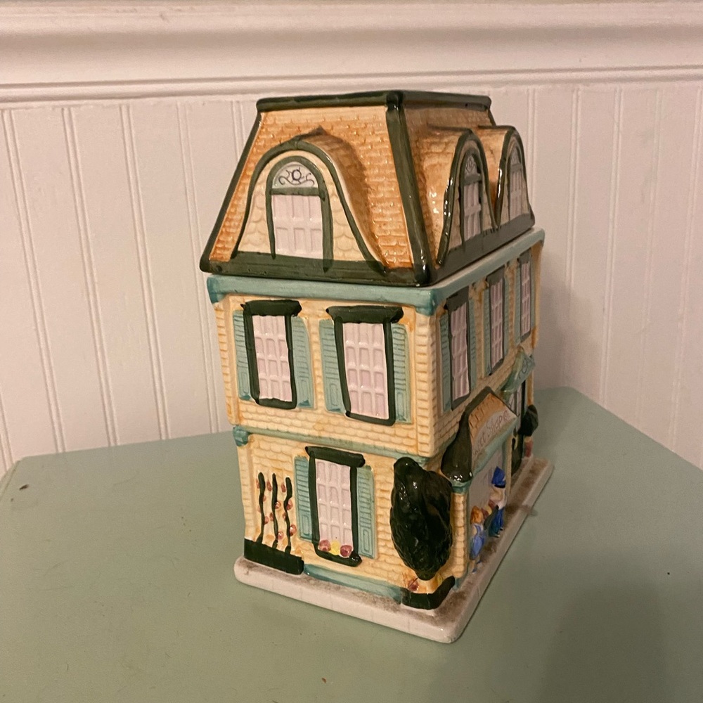 Charming Ceramic Sweet Shop Cookie Jar - Picture 3 of 6